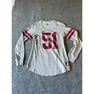 Nike Florida State Seminoles EST 51 Long Sleeve T Shirt Gray‎ XL